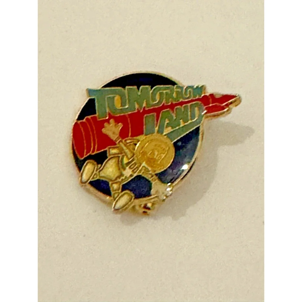 Vintage 1985 Disney Tomorrow Land PIN‎ Disneyland 30th Donald Duck